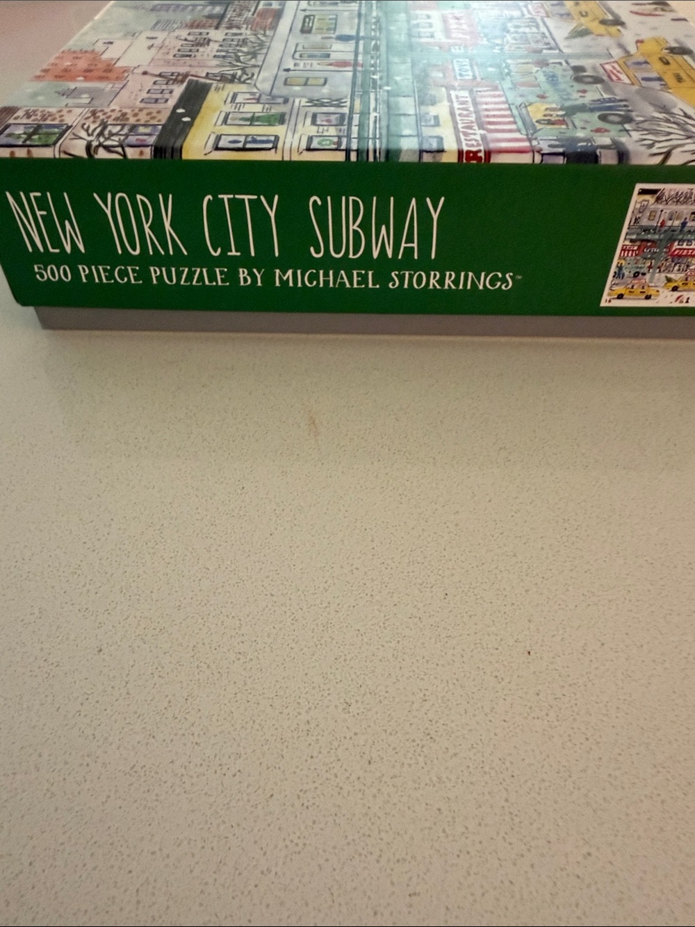 Galison New York City 500-Piece Puzzle - White/Yellow Artwork - Picture 2 of 3